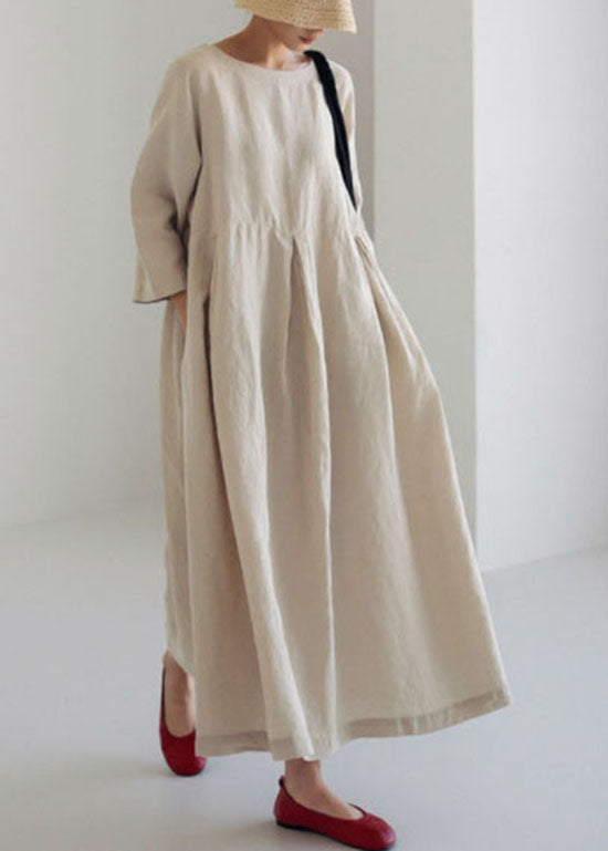 Ravena | Rainbow Print Cotton Dresses Pockets Patchwork