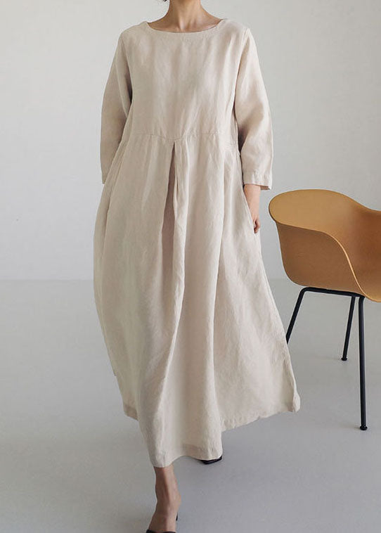 Ravena | Rainbow Print Cotton Dresses Pockets Patchwork