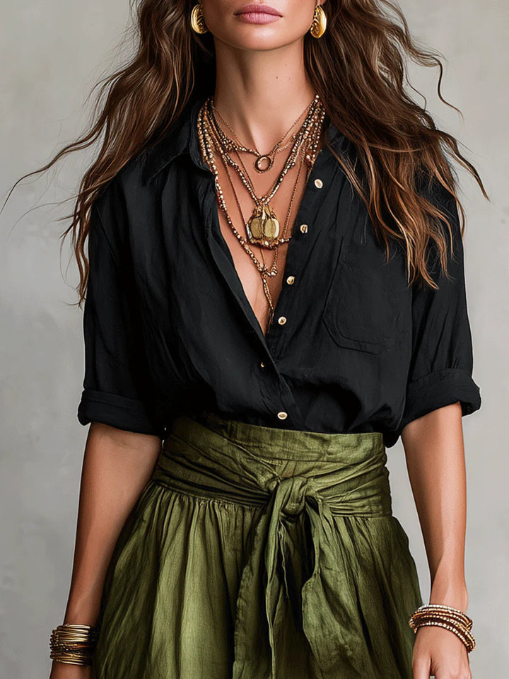 Celeste | Tie-Waist Midi Set
