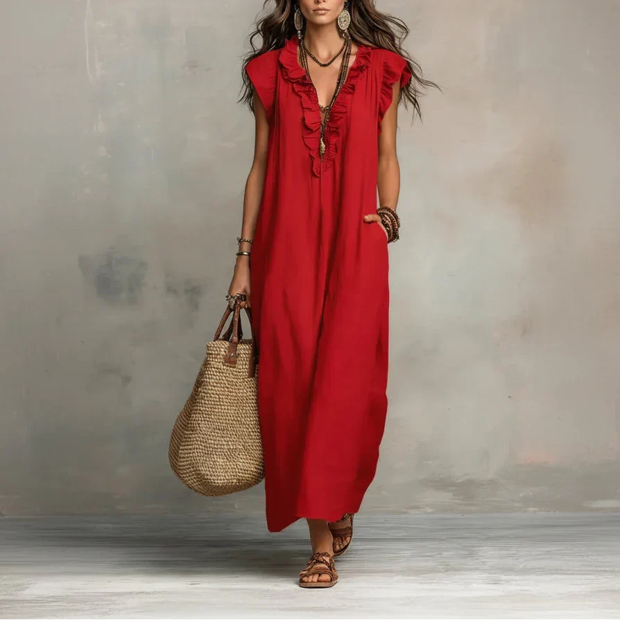 Zinnia | Long Bohemian Dress
